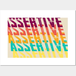 Assertive Posters and Art